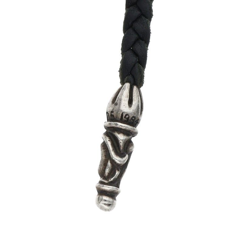 クロムハーツ LEATHER BRAID/スクロールレザーブレード レザー