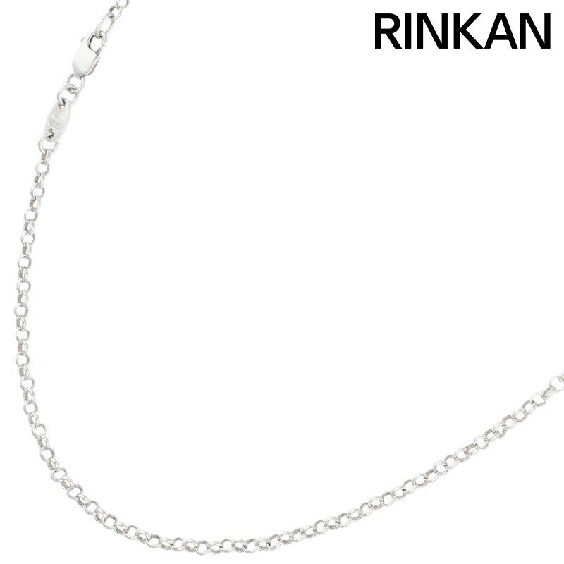 クロムハーツ NECKCHAIN R18/ロールチェーン18inch シルバーネックレス