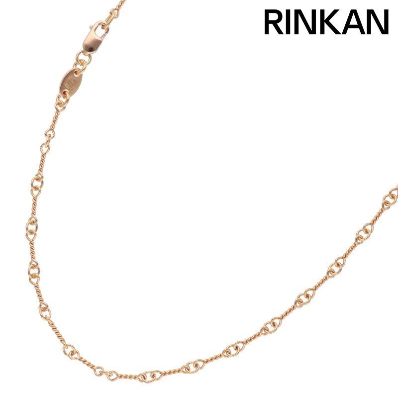 クロムハーツ 22K NECKCHAIN T20/ツイストチェーン20inch ゴールド
