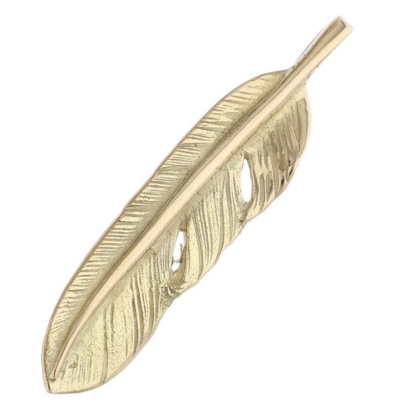 ●ゴローズ　全金フェザー　左向きネックレストップ ゴローズ 全金フェザー 小 左向き ネックレストップ メンズ 小 - メルカリ