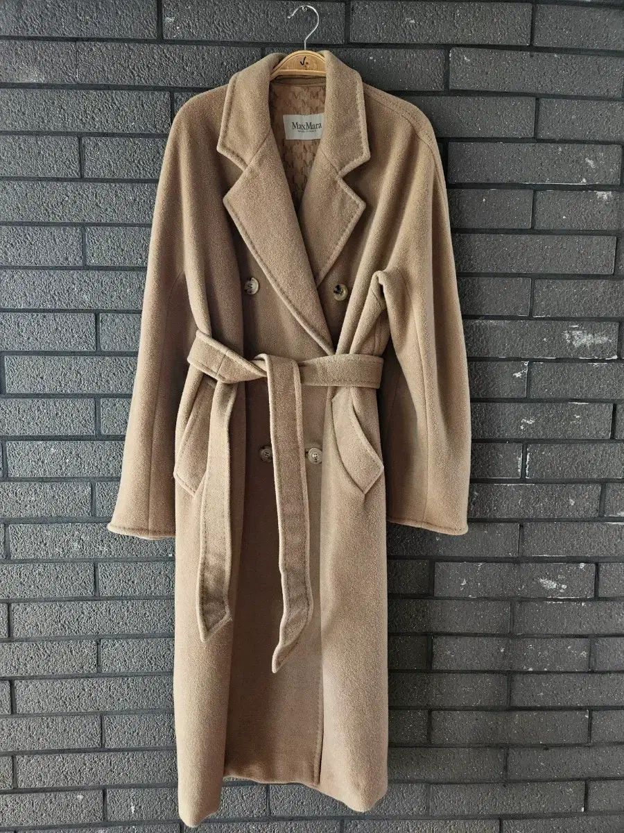 正規品 MAX MARA マックスマーラ 101801 マダム アイコン コート キャメル