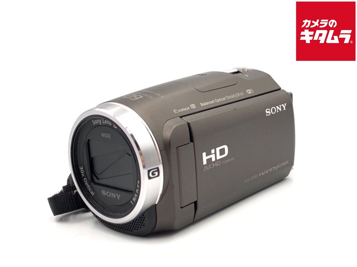 【中古】 【良品】 ソニー デジタルHDビデオカメラレコーダー HDR-CX680 TI ブロンズブラウン 28,090円