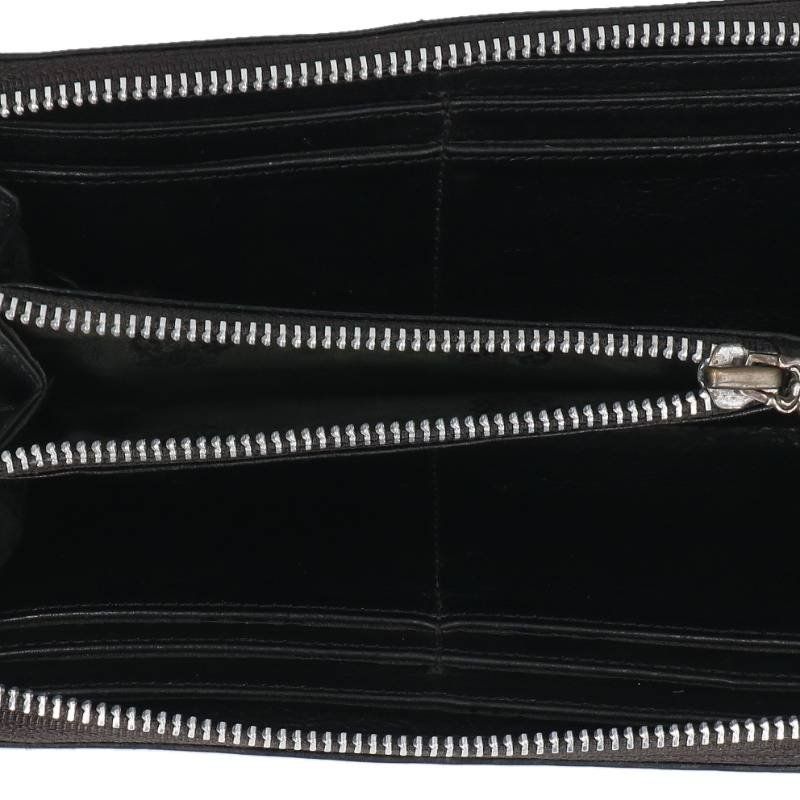 クロムハーツ REC F ZIP PLANE ラウンドジップレザーウォレット財布 メンズ