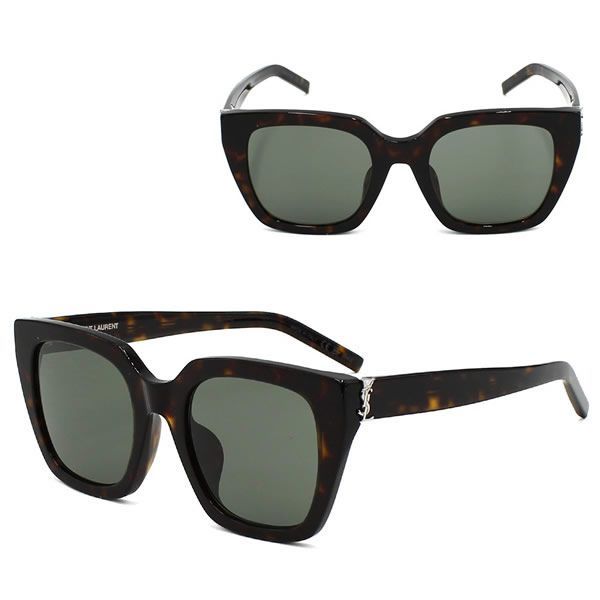 サンローラン サングラス SAINT LAURENT SL M143/F-002 サングラス ハバナ グレー アジアンフィット メンズ レディース ユニセックス SLM143F-002