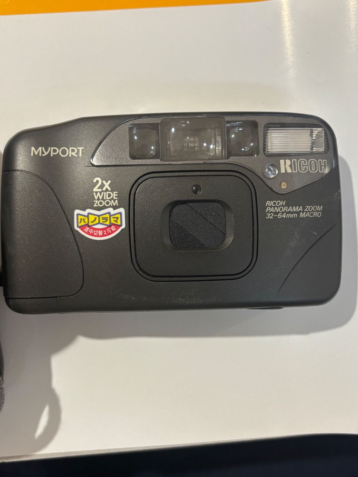 mycrystal コンパクトカメラ RICOH LENS 35mm③ RICOH MYPORT ZOOM 320PS フィルムカメラ コンパクトカメラ 動作未確認