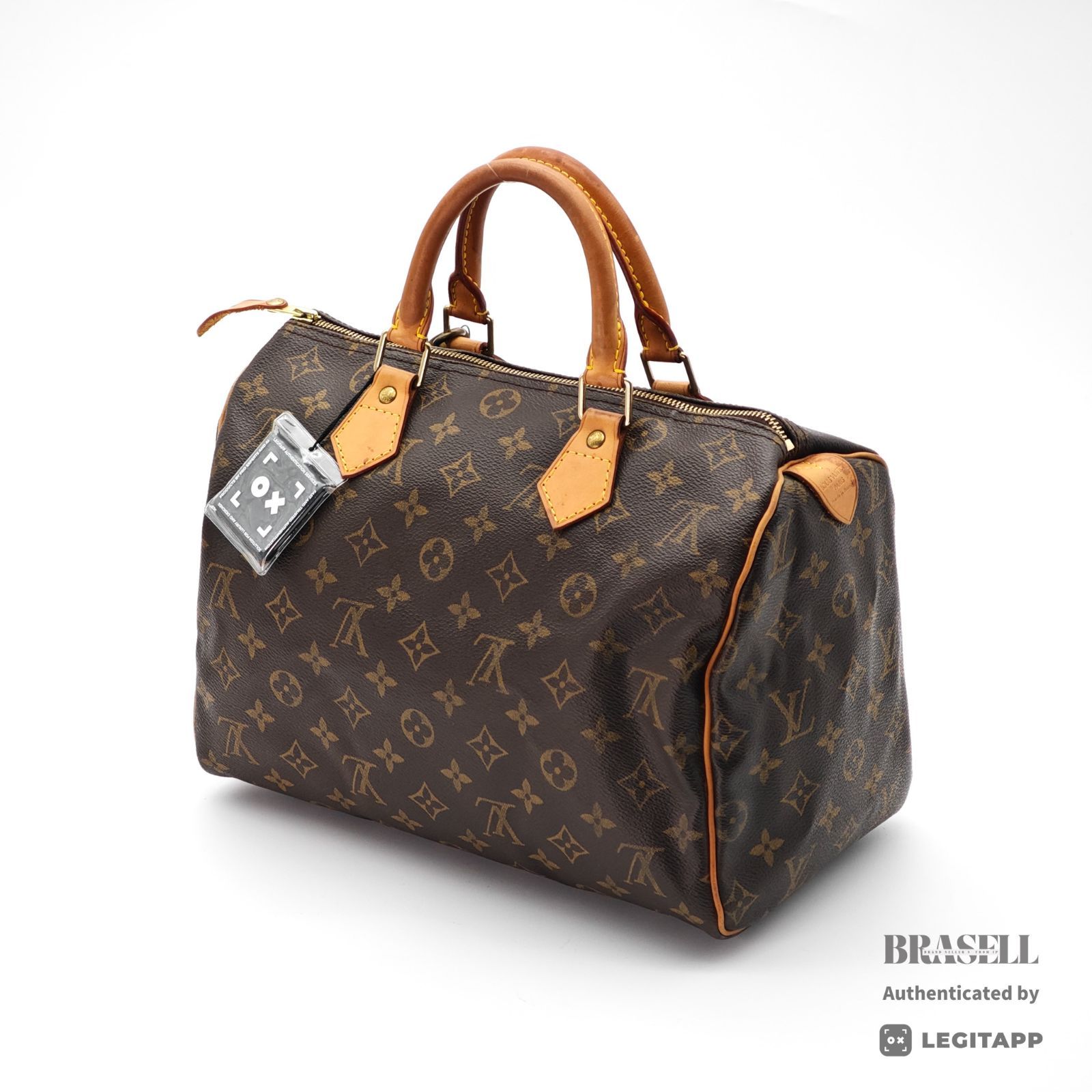 LOUIS VUITTON スピーディ30 M41108 バッグ ハンドバッグ ミニボストン ブラウン レディース パドロック 鍵 58,295円