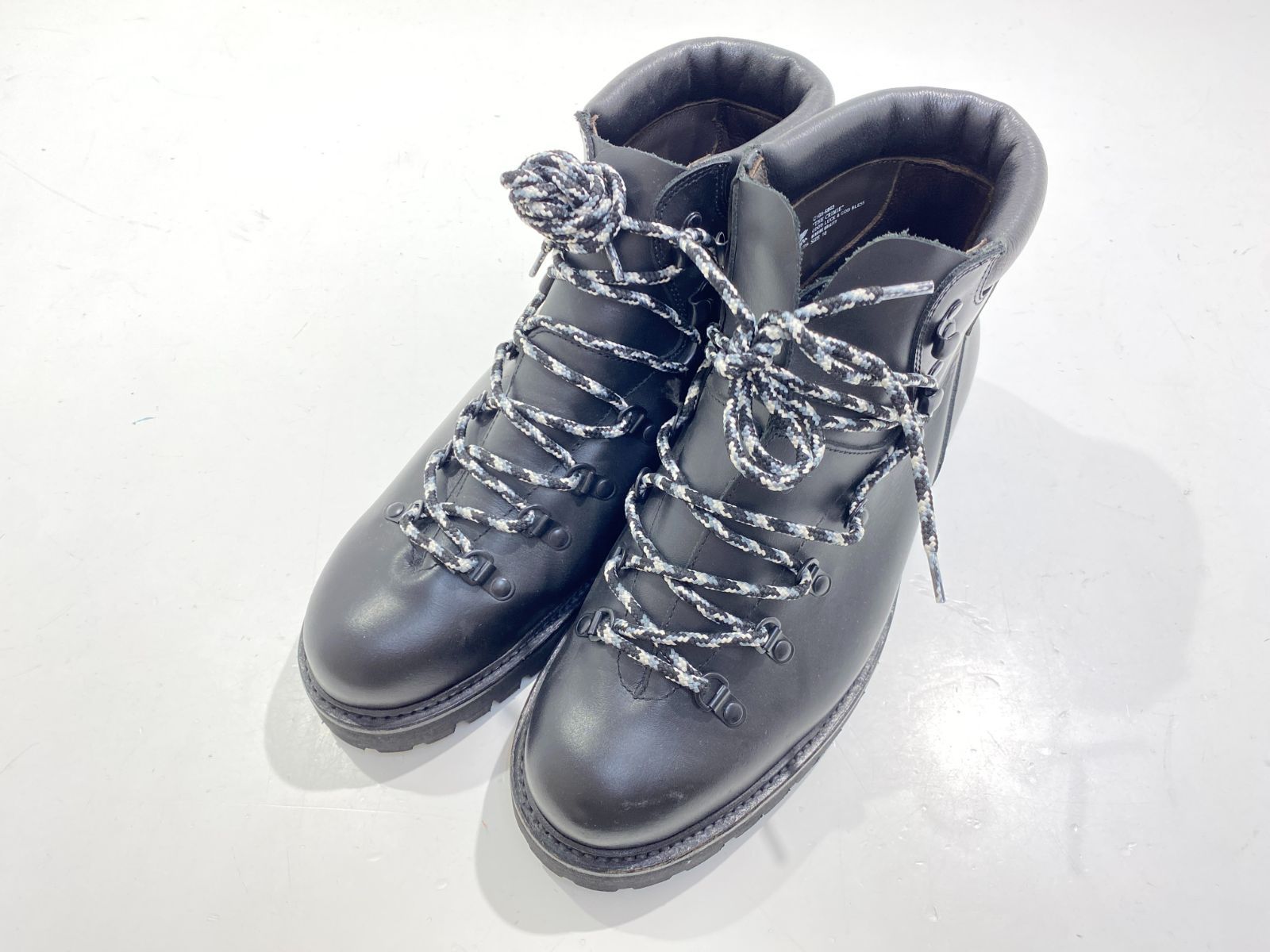 【七重浜80-1-260626】中古品 THE CRIMIE MOUNTAIN BOOTS SIZE10 BLACK クライミー マウンテンブーツ 28cm 牛革 ブラック