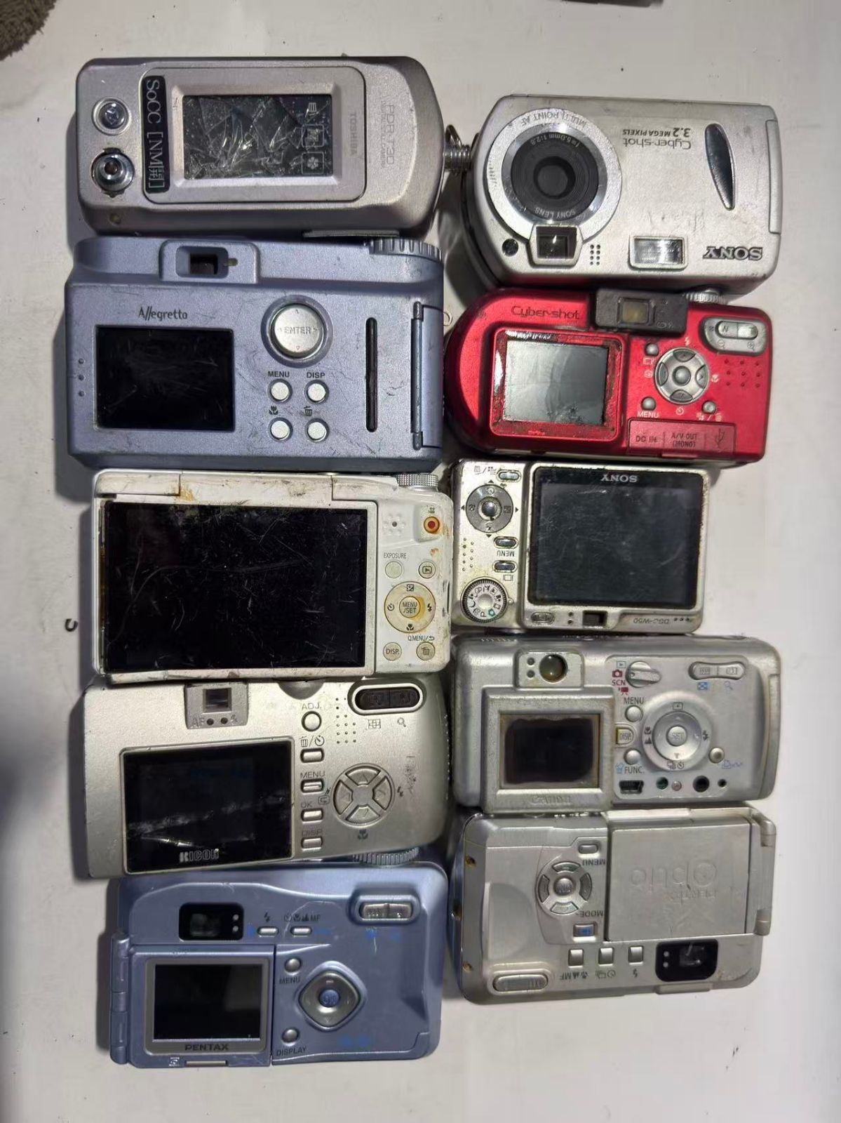 カメラ10点セット 部品取り品 全体的に状態が悪い - メルカリ