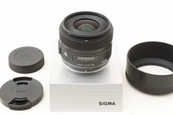 ☆並品☆ SIGMA シグマ 30mm F1.4 DC HSM Art Canon用 ♯26062118