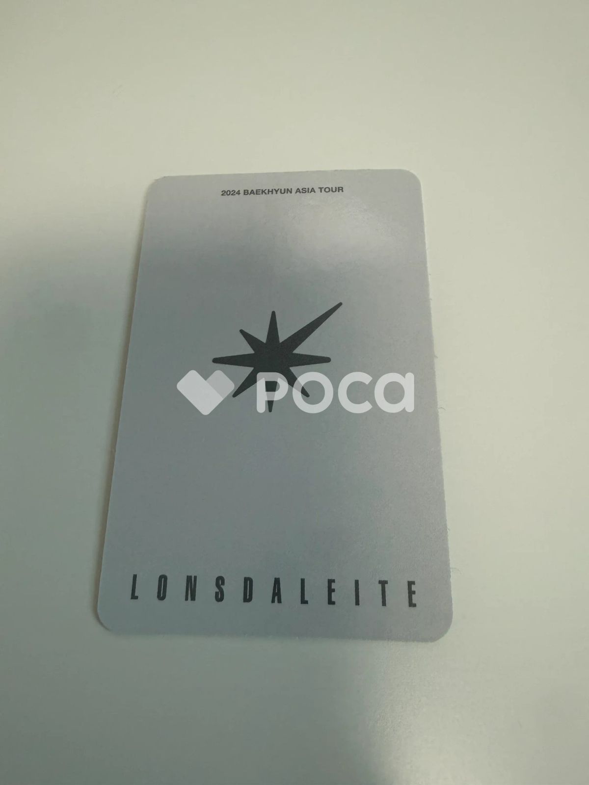 EXO ベクヒョン 2024 BAEKHYUN ASIA TOUR Lonsdaleite in LONSDALEITE 