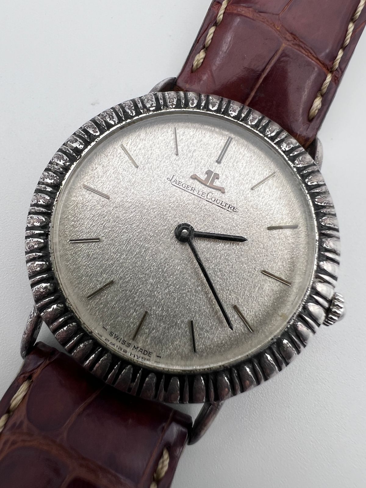 ジャガー・ルクルト 銀無垢9033 cal.818/2 Jaeger-LeCoultre 稼働 レア