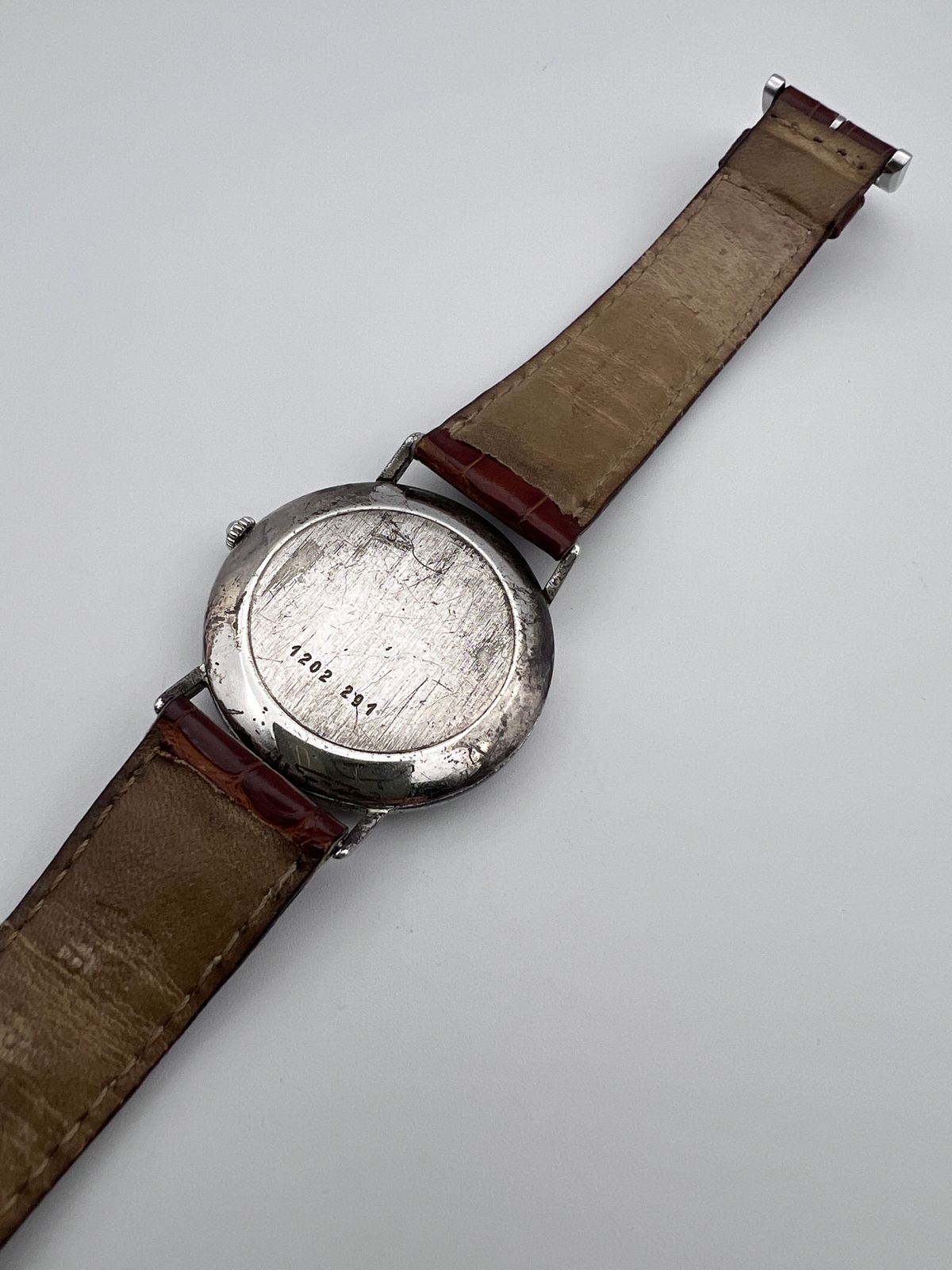 ジャガー・ルクルト 銀無垢9033 cal.818/2 Jaeger-LeCoultre 稼働 レア