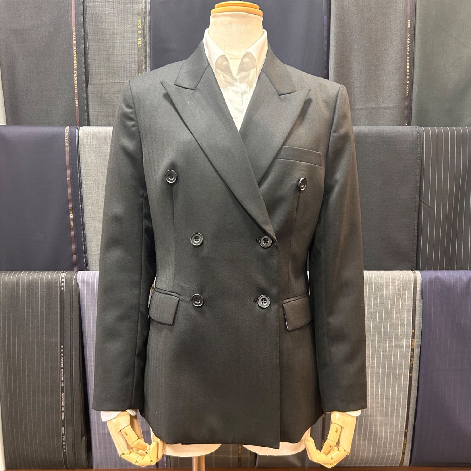 【レディーススーツ】吉田スーツ レディースジャケット7号 オーダースーツ