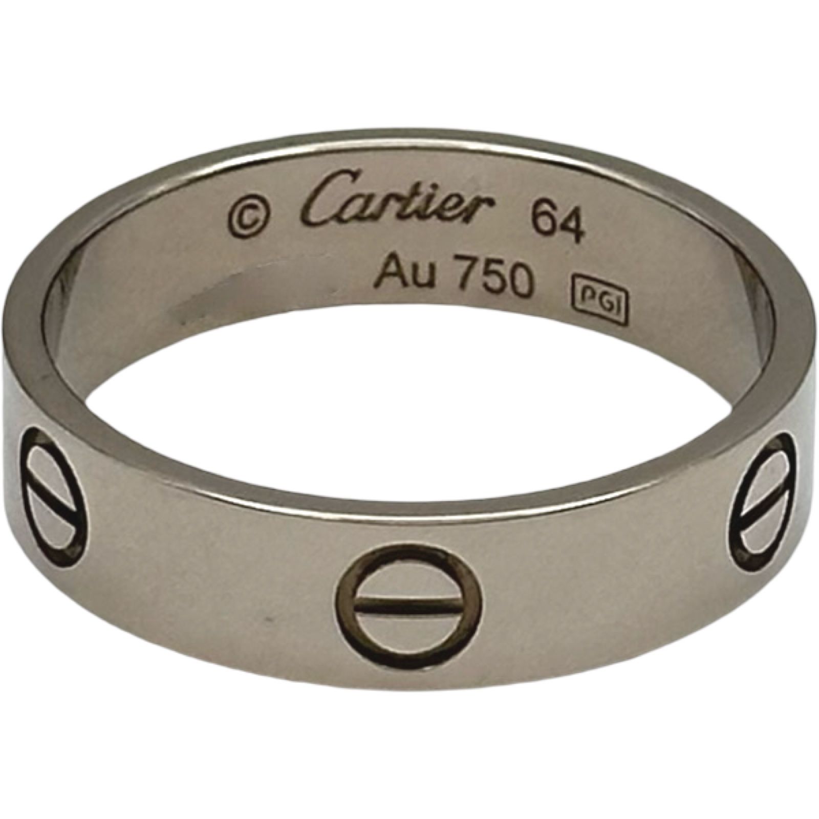 カルティエ Cartier ラブリング ホワイトゴールド Au750 ジュエリー