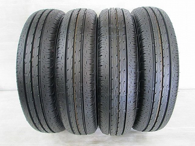 中古タイヤ145/80R12 80/78 4本 ブリヂストンECOPIA R680