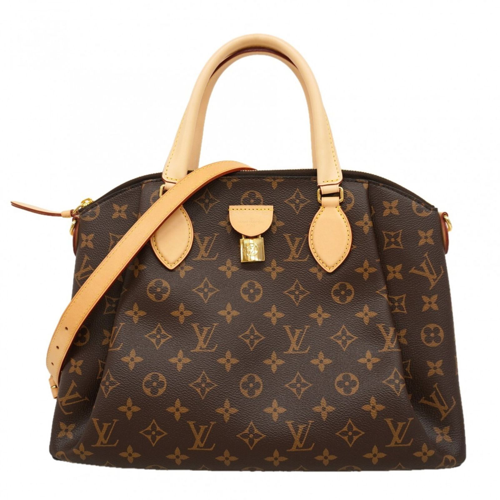 ルイ・ヴィトン(Louis Vuitton) ルイ・ヴィトン ハンドバッグ モノグラム リボリーMM M44546 ブラウン 2wayバッグレディース