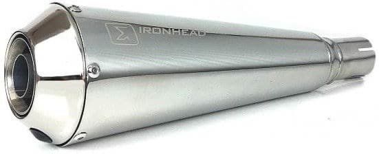 【F743】IRONHEAD アイアンヘッド スリップオンマフラー CONTINENTAL GT650 b