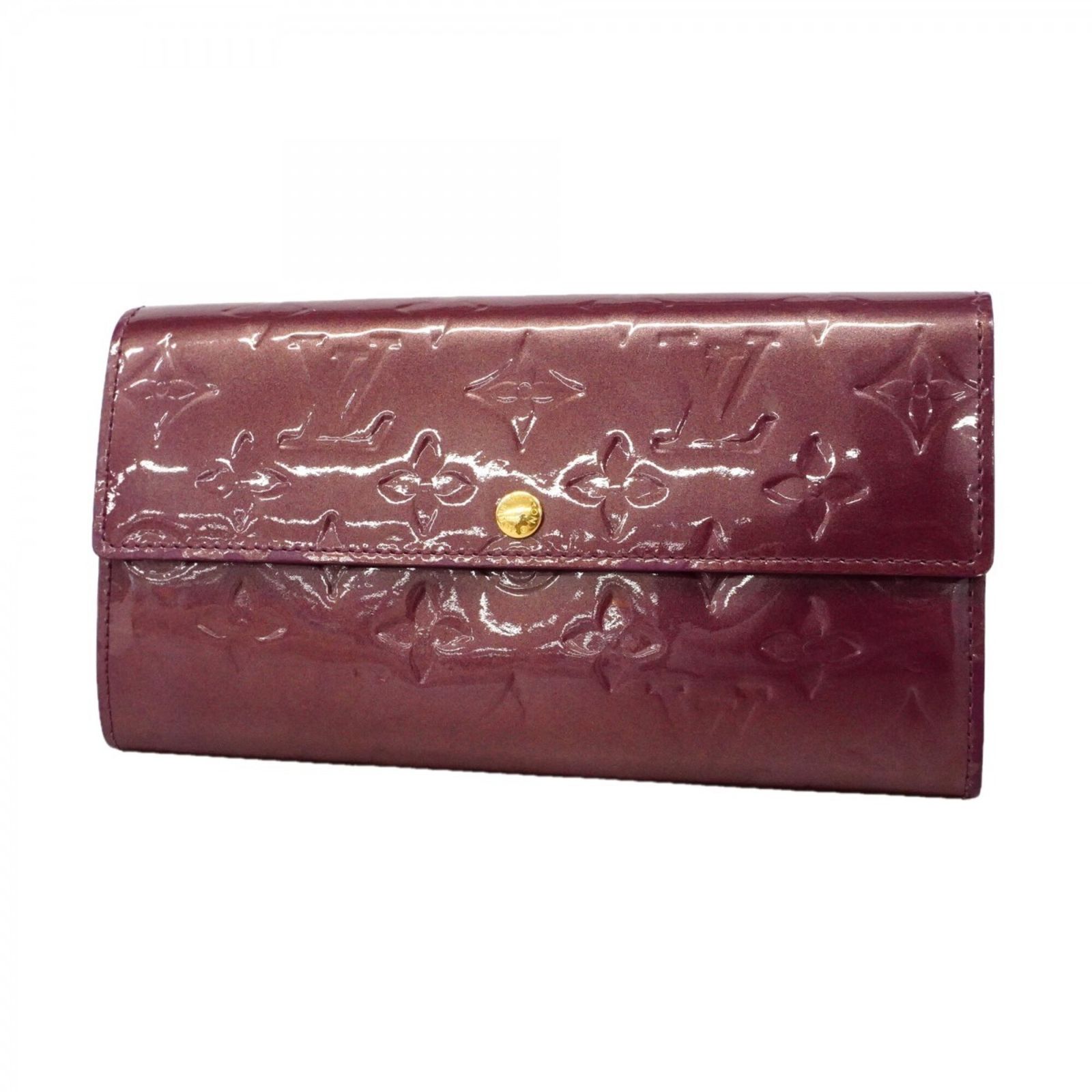 ルイ・ヴィトン(Louis Vuitton) ルイ・ヴィトン 長財布 ヴェルニ ポルトフォイユサラ M93577 ヴィオレットレディース