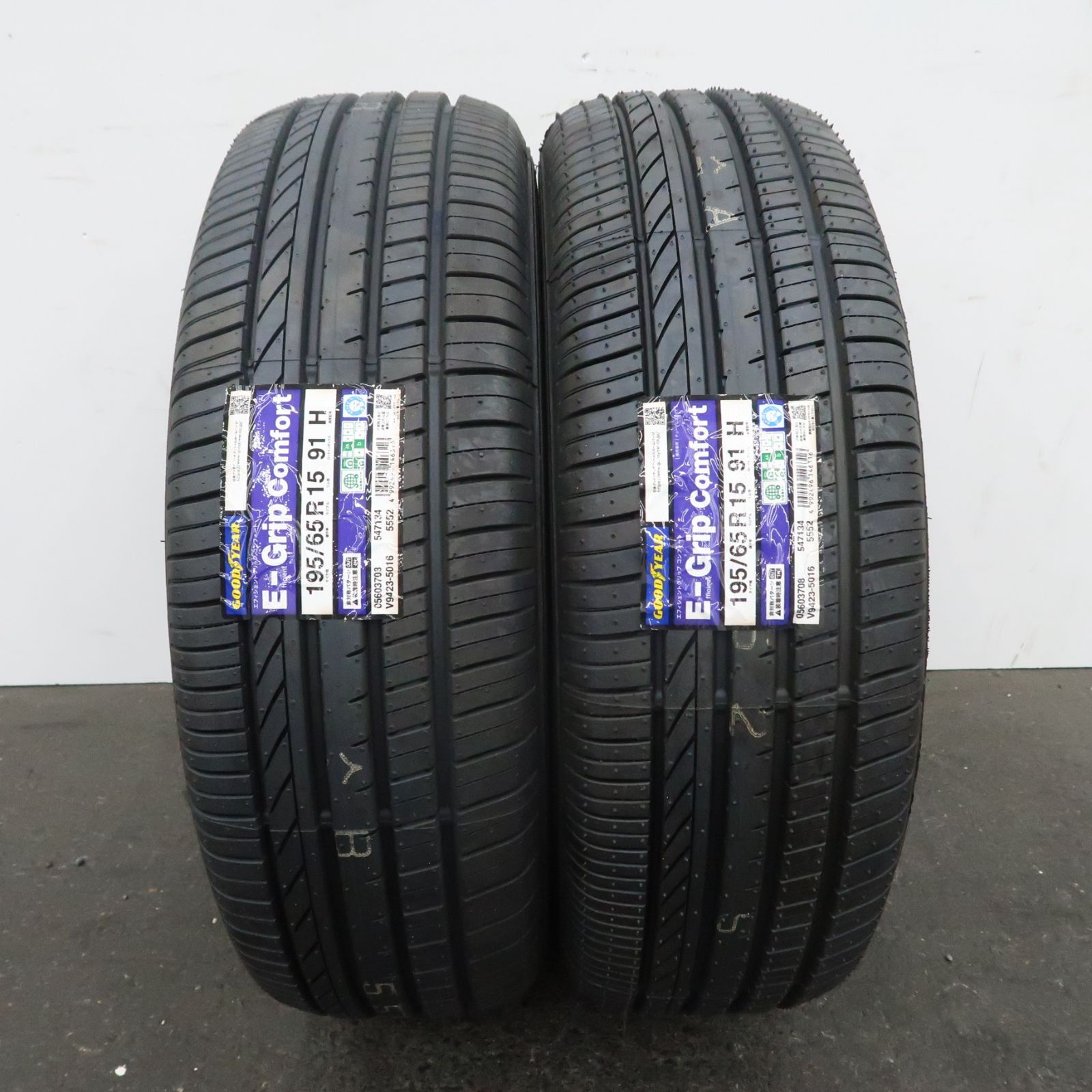 タイヤのみ】195/65R15 2本 ラジアル 未使用 GOODYEAR Efficient-Grip 