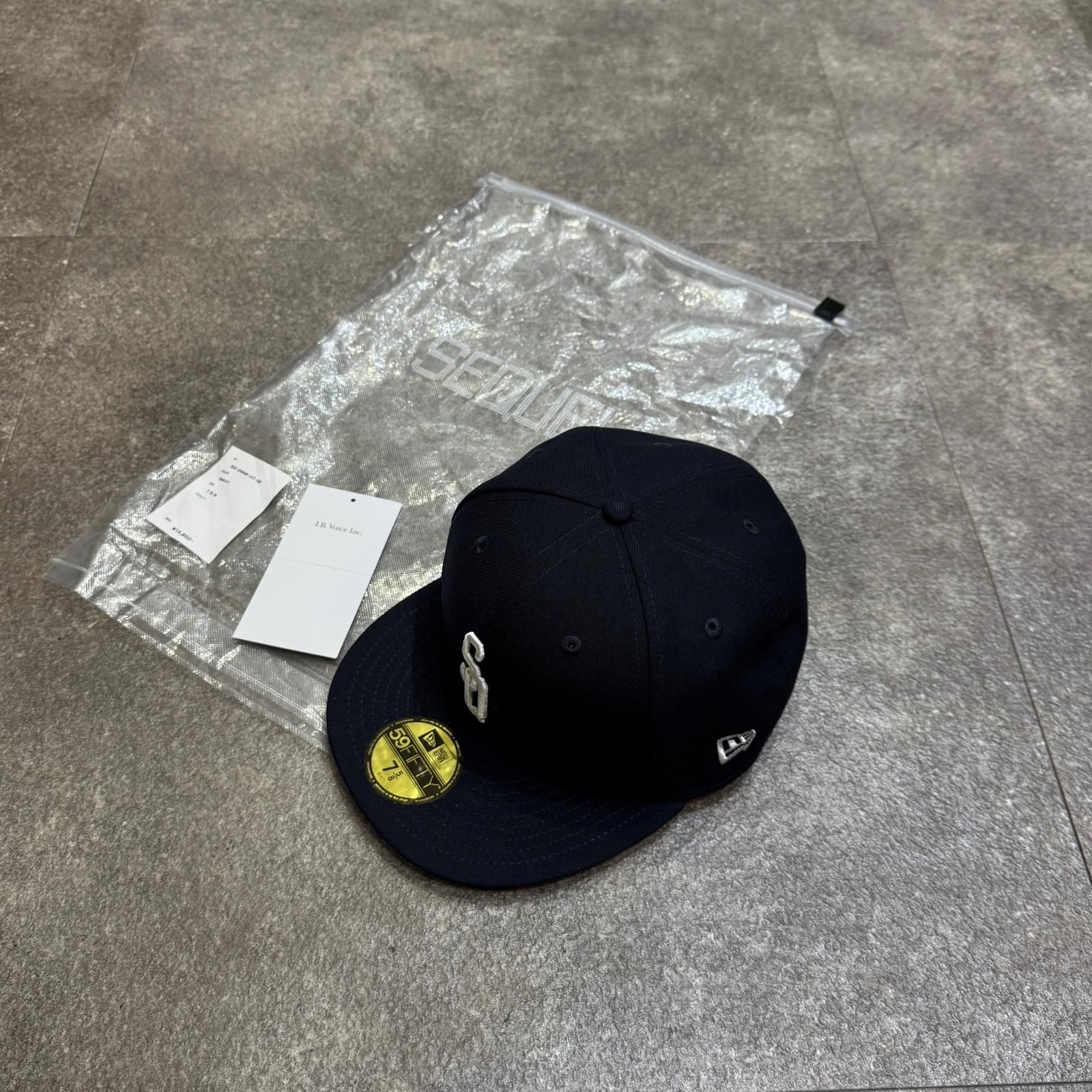 SEQUEL 24AW NEW ERA / 59FIFTY コラボ 刺繡 キャップ キャップ
