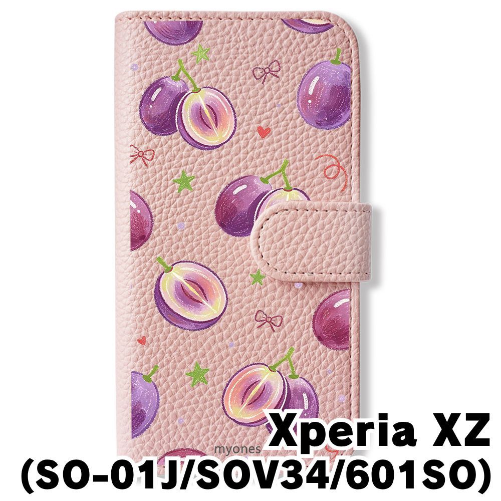 新品未使用】 SO-01J/SOV34/601SO Xperia XZ 手帳型スマホ ケース (色
