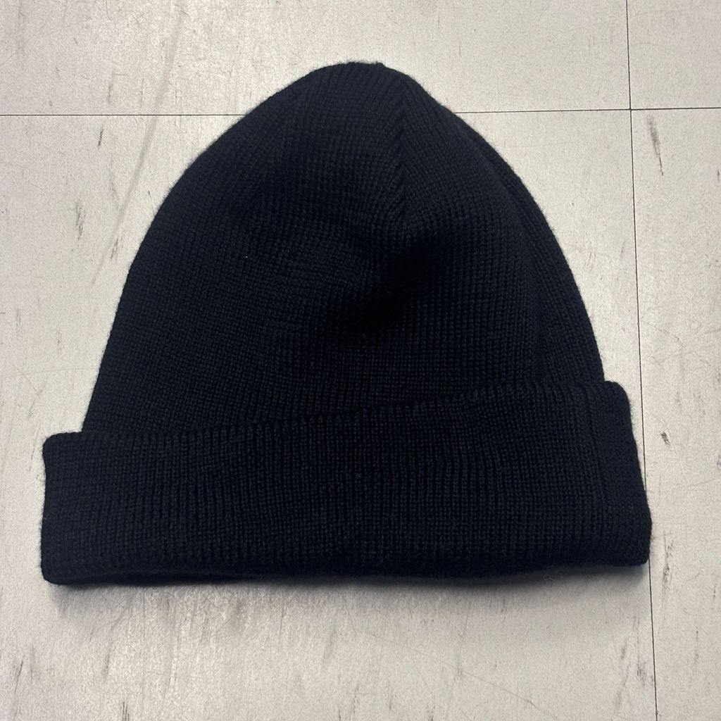 Yoko ビーニー　黒 YOKO SAKAMOTO ヨーコサカモト WOOL BEANIE ビーニー ニット帽