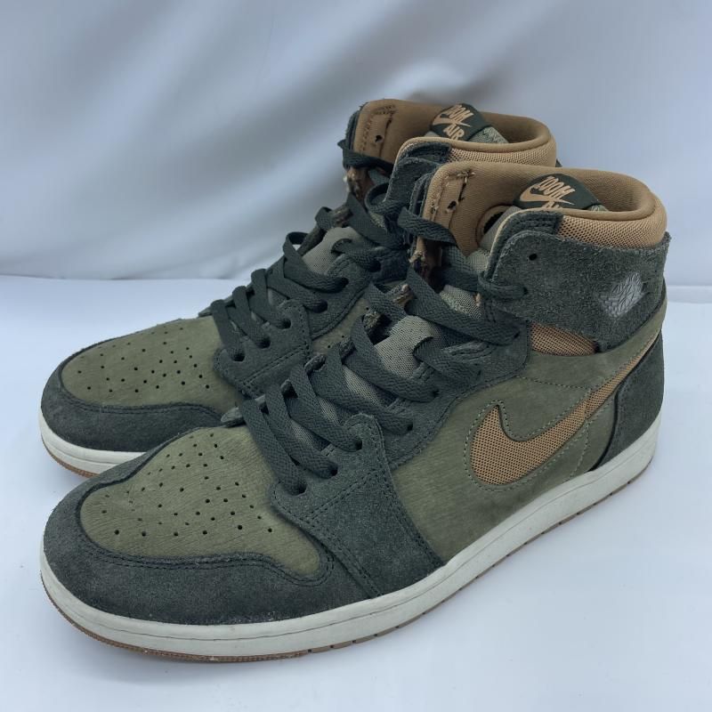 【中古】NIKE AIR JORDAN 1 HIGH ZOOM CMFT 2 “Medium Olive/Sequoia” DV1307-201 サイズ30cm ナイキ カーキ[19]