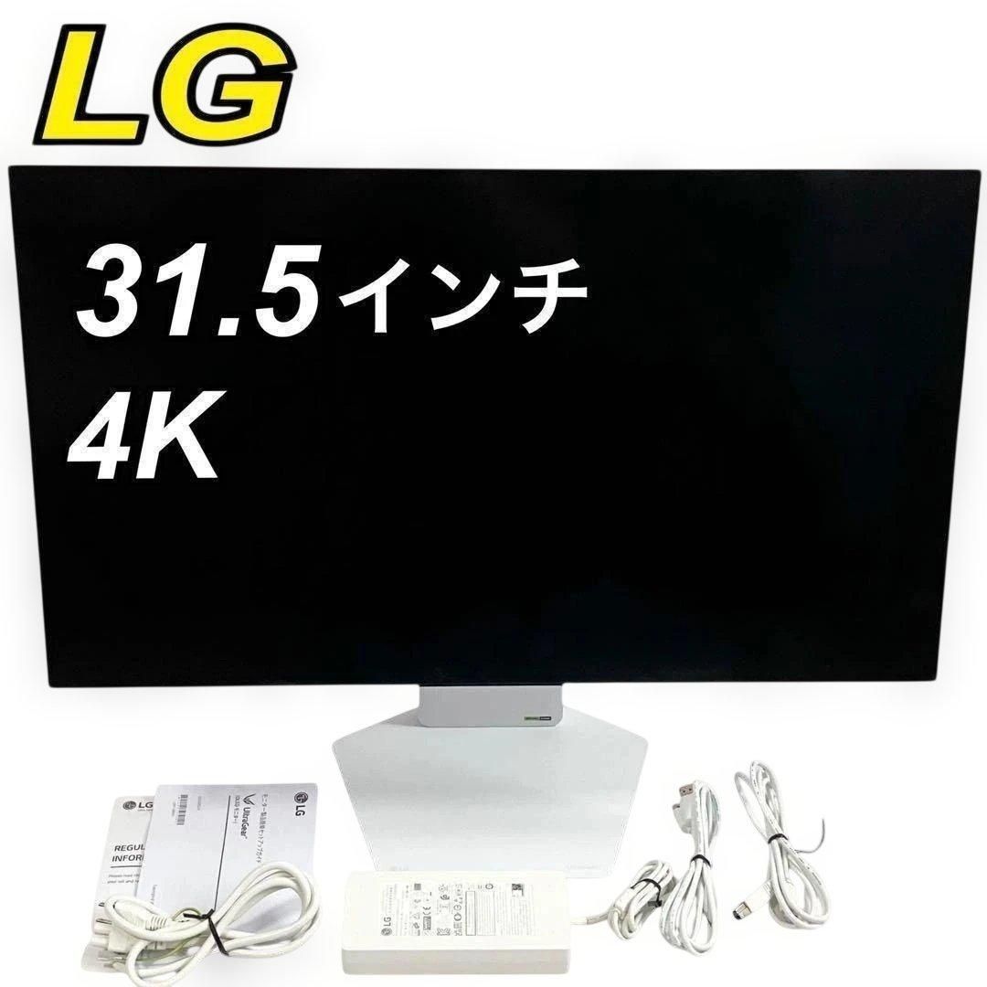 LG 32GS95UV-W 31.5インチ 4K OLED ゲーミングモニター ホワイト LG 32GS95UV-W 31.5インチ 4K OLED ゲーミングモニター ホワイト