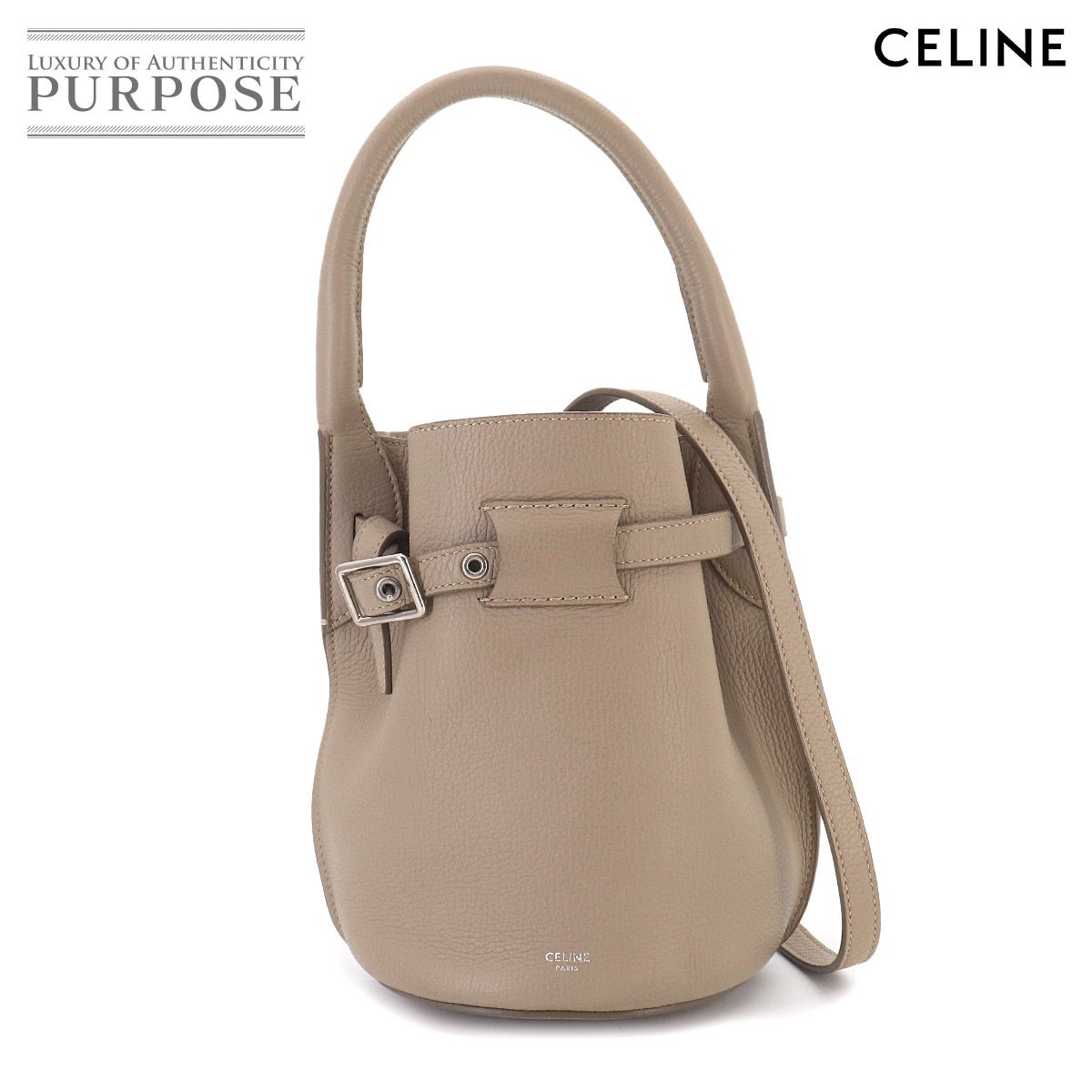 新品同様 セリーヌ CELINE ビッグバッグ ナノ バケット ハンド バッグ