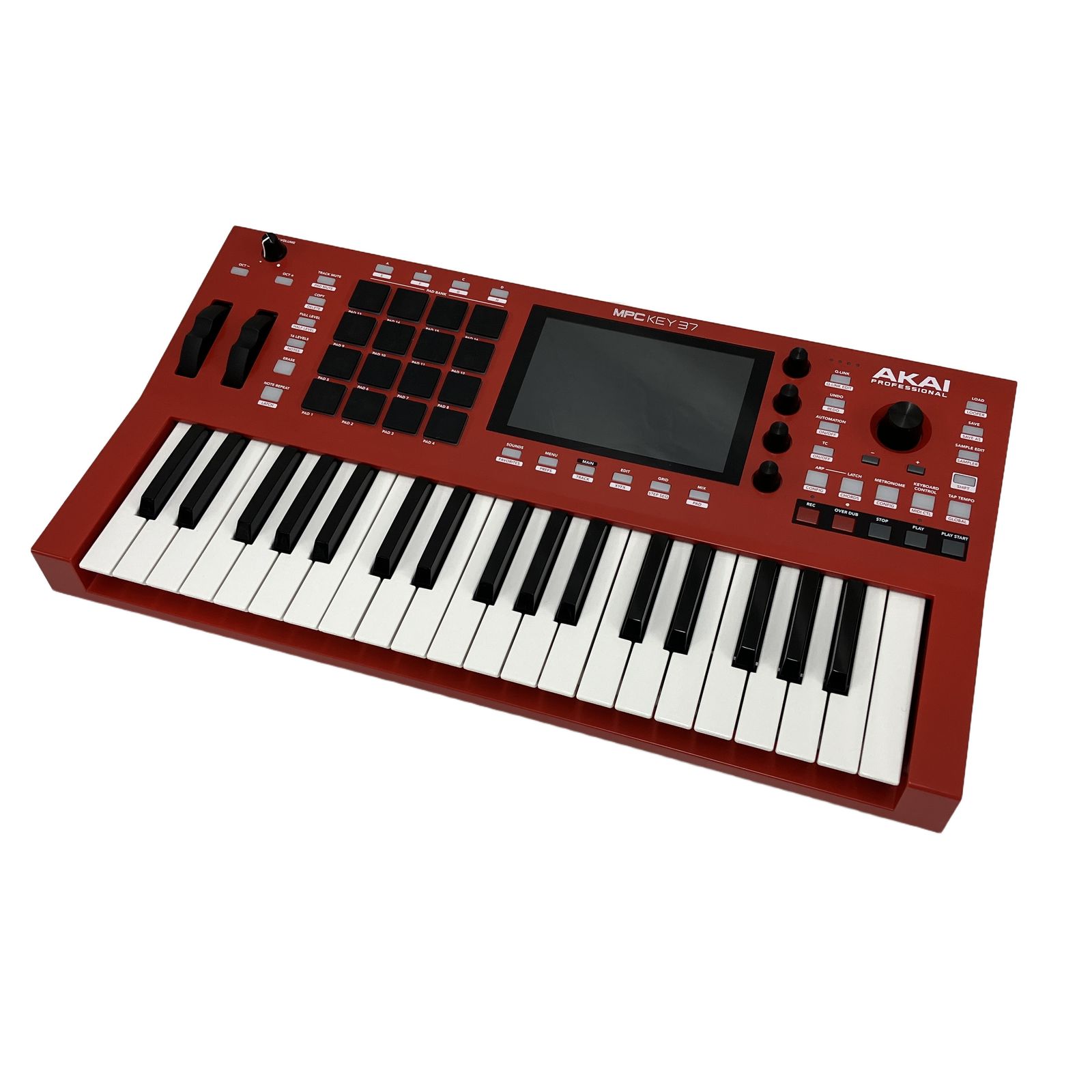 AKAI MPC KEY 37 DAW DTM シンセサイザー PCなしでも作動 楽曲制作 スタンドアロン型 37鍵 アカイ 良好 中古T11338947