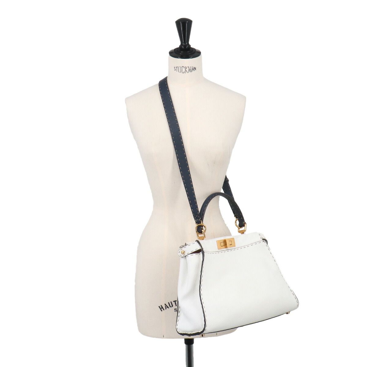 美品 フェンディ FENDI セレリア ピーカブー レギュラー 2way ハンド