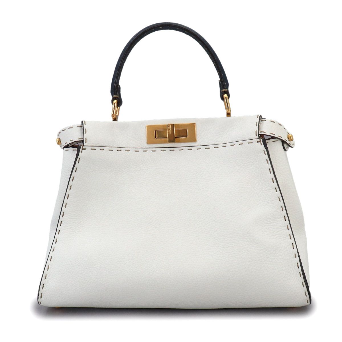 美品 フェンディ FENDI セレリア ピーカブー レギュラー 2way ハンド