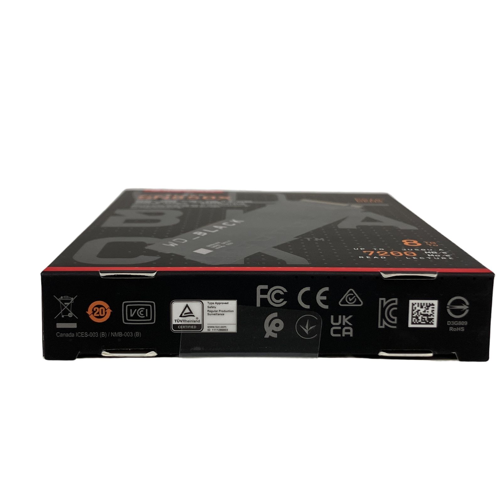 WD_Black SN850X 8TB SSD 未使用 Gen4 NVMe - ReRe