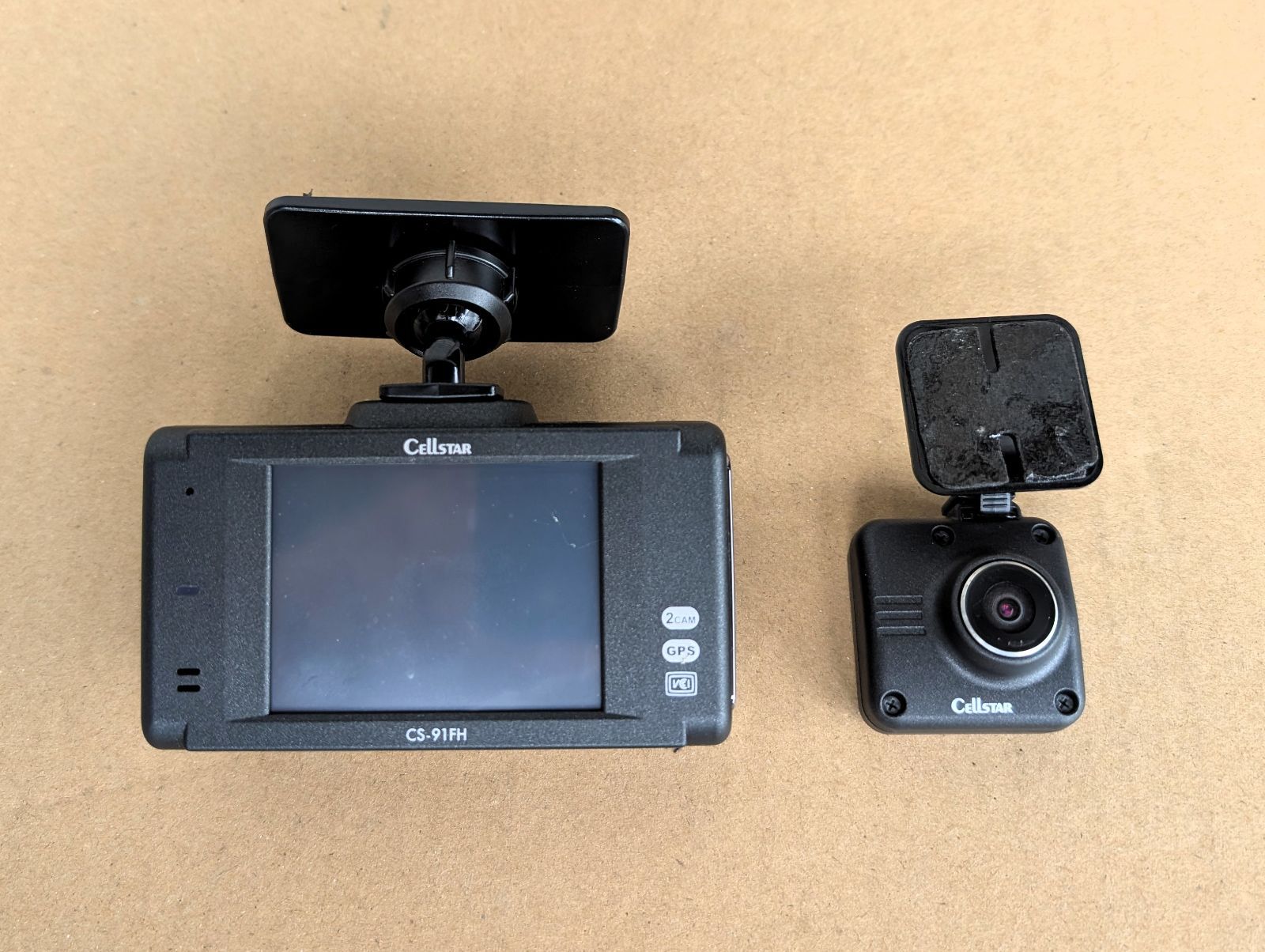 車 Cellstar ドライブレコーダー CS-91FH、GDO-10 セット 美品