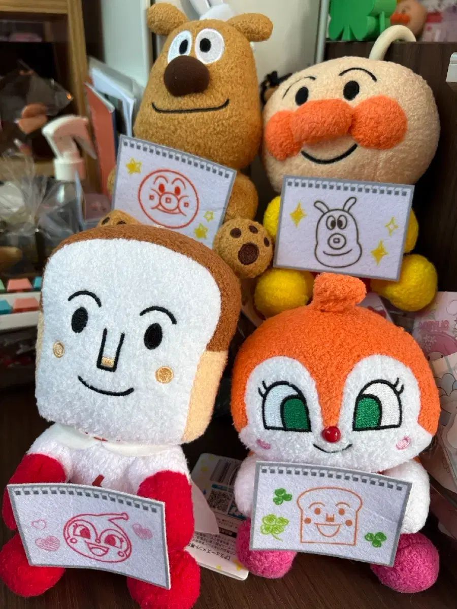 アンパンマン ぬいぐるみ スケッチブック シリーズ