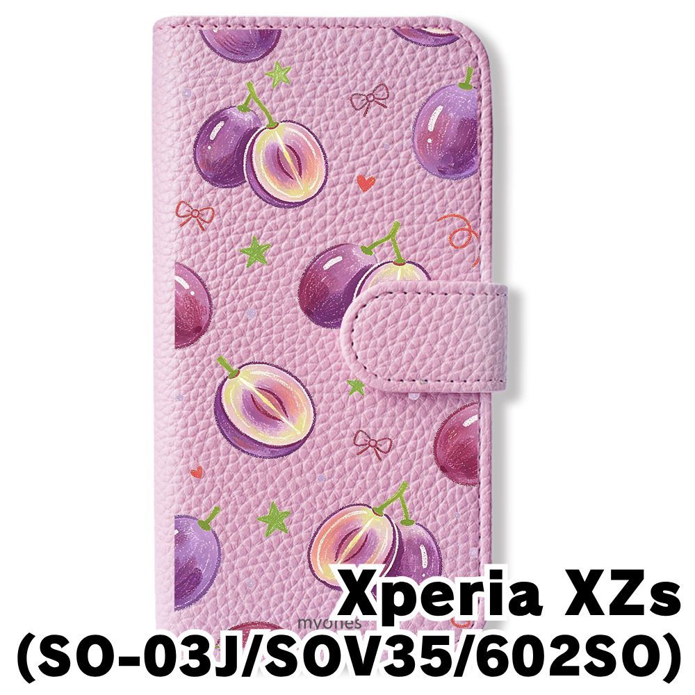 新品未使用】 SO-03J/SOV35/602SO Xperia XZs 手帳型スマホ ケース (色