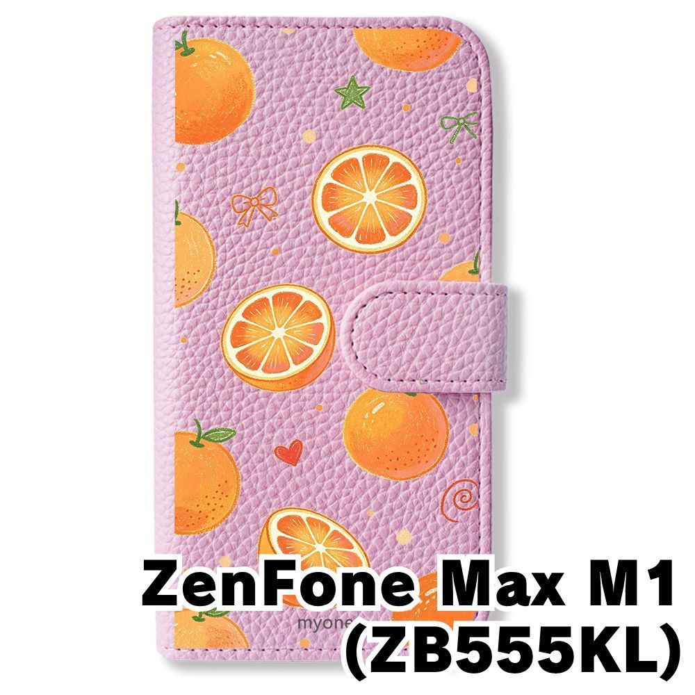 新品未使用】 Zenfone Max M1 手帳型スマホ ケース (色：バイオレット