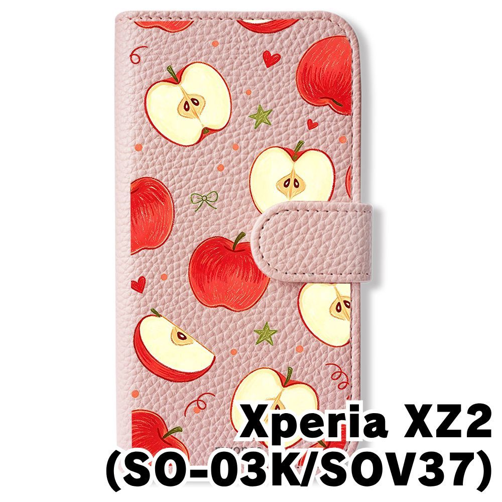 新品未使用】 SO03K/SOV37/Xperia XZ2 手帳型スマホ ケース (色