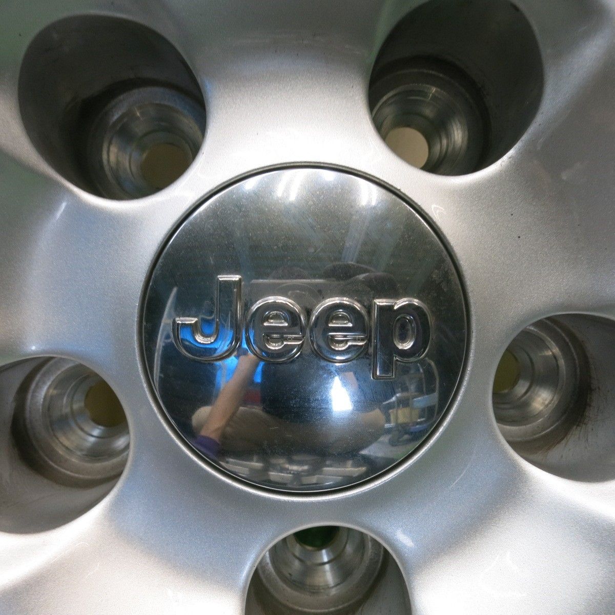 バリ溝！キレイ！9.5分◎JEEP ジープ レネゲード 純正 MOPAR 215/60R17 