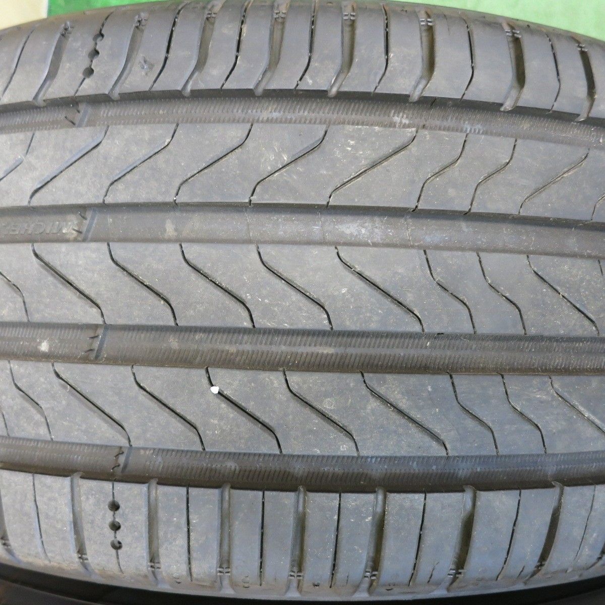 バリ溝！25年！キレイ！9.5分◎マツダ アテンザ 純正 225/55R17 ミシュラン プライマシー5 17インチ PCD114.3/5H◎6061412HAノ