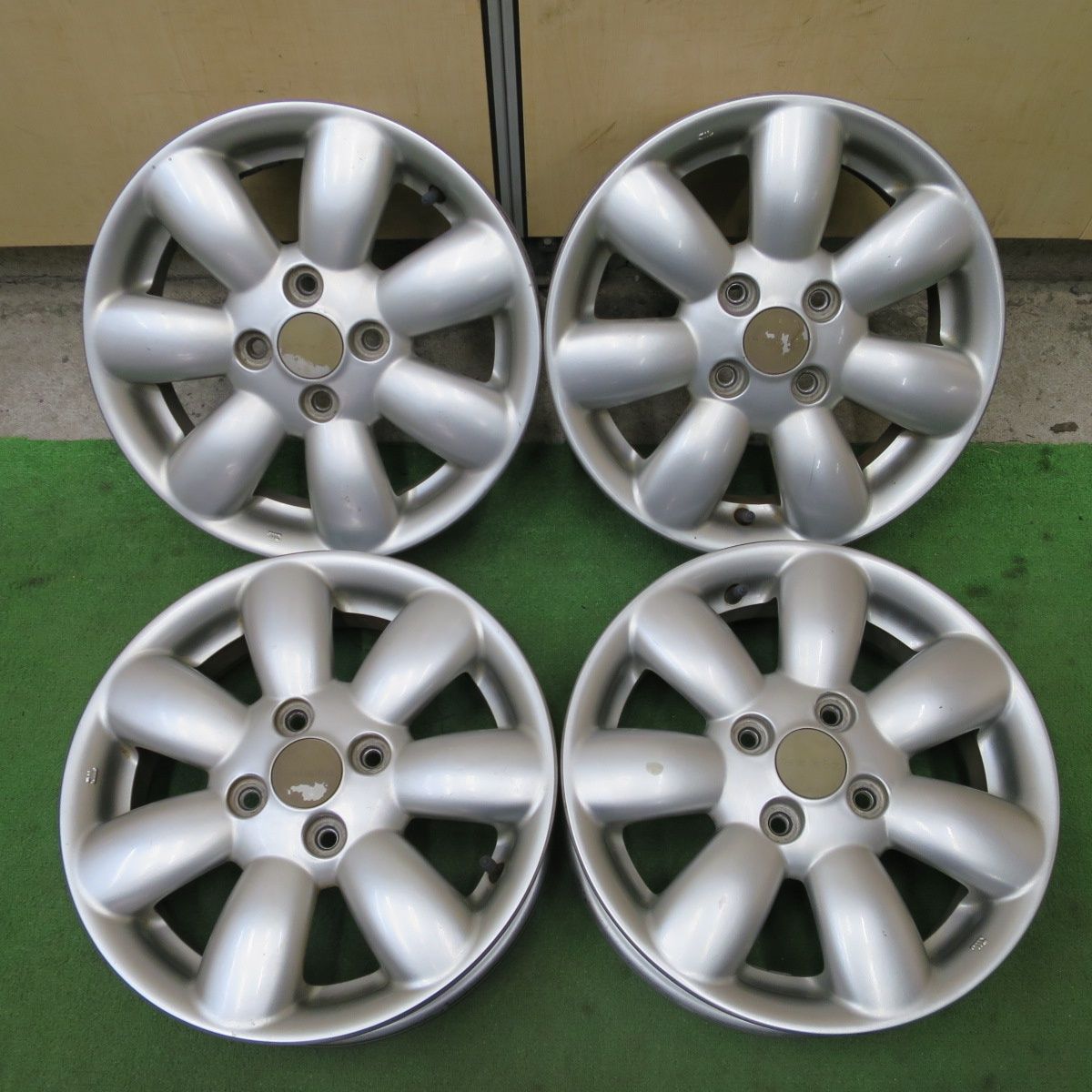 [送料無料] 4本価格★スズキ HE22S アルト ラパン 純正 ホイール 14インチ 14×4.5J PCD100/4H★6061703NGホ