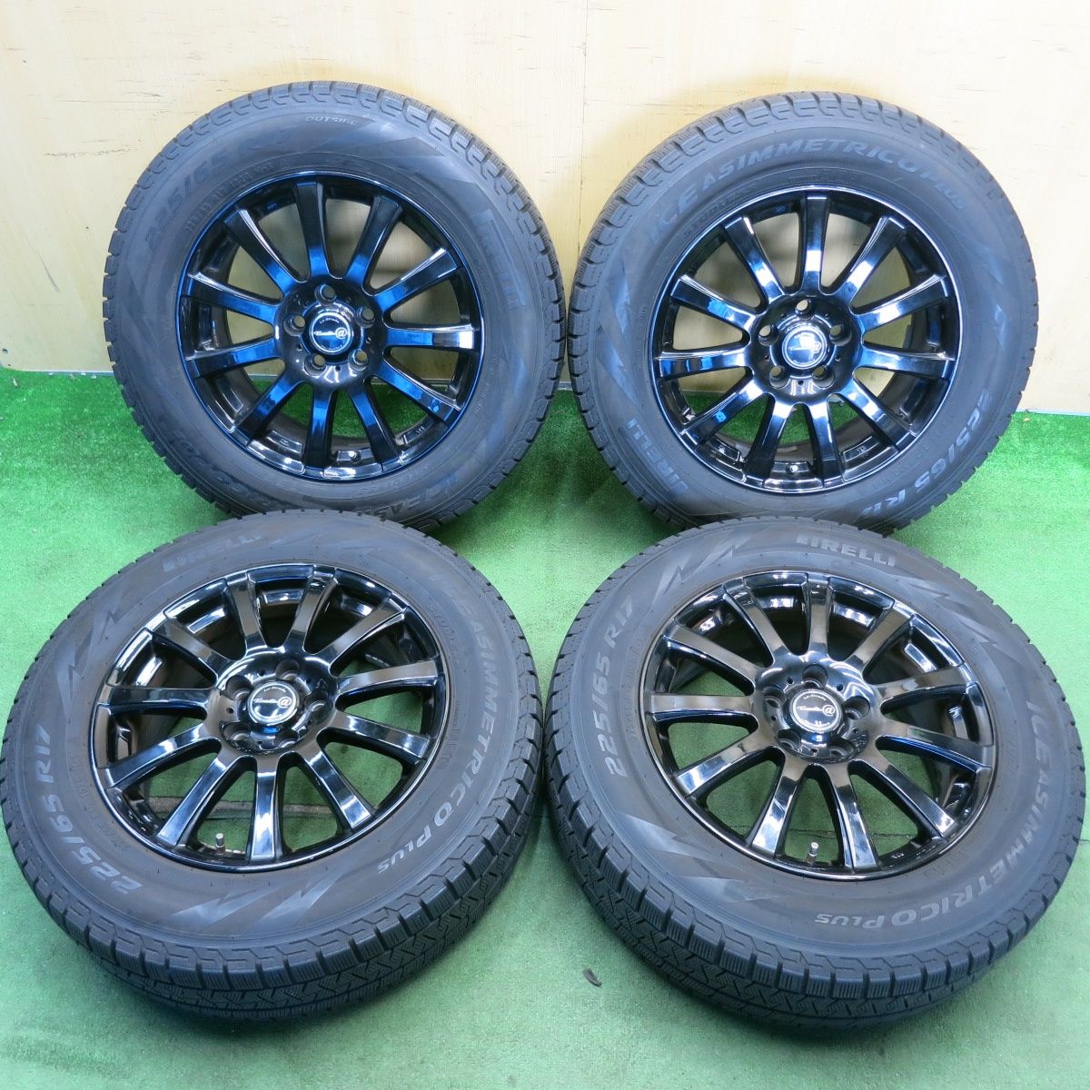 キレイ◎スタッドレス 225/65R17 ピレリ アイスアシンメトリコ プラス