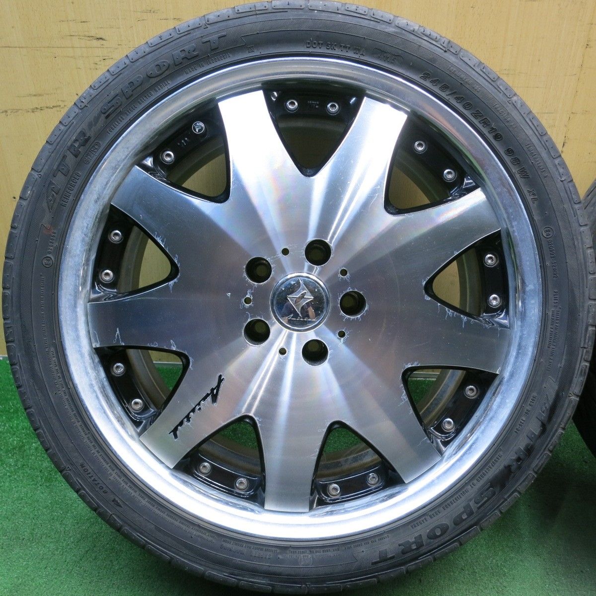 4本価格◎Amistad クラウド 245/40R19 ATR SPORT アミスタット ATR