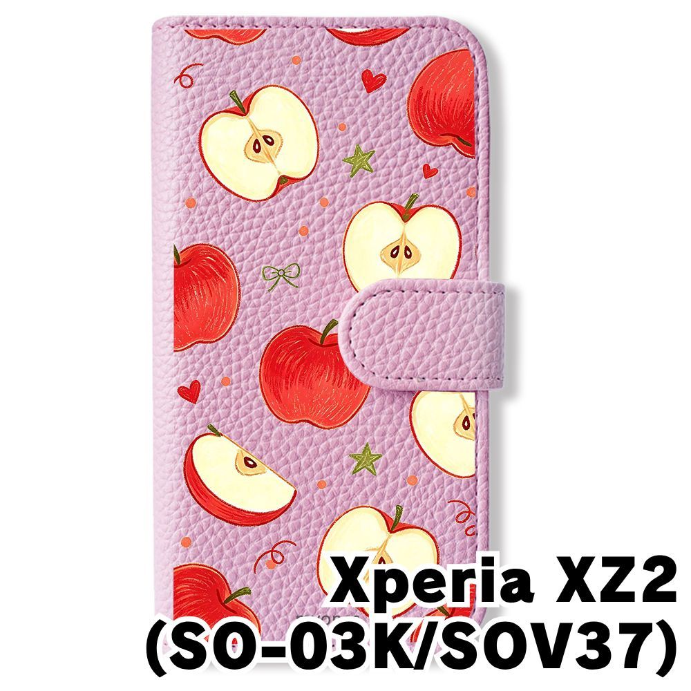 新品未使用】 SO03K/SOV37/Xperia XZ2 手帳型スマホ ケース (色