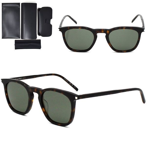 サンローラン サングラス SAINT LAURENT SL 623-002 サングラス スマート メンズ レディース ユニセックス SL623-002 ハバナ グレー