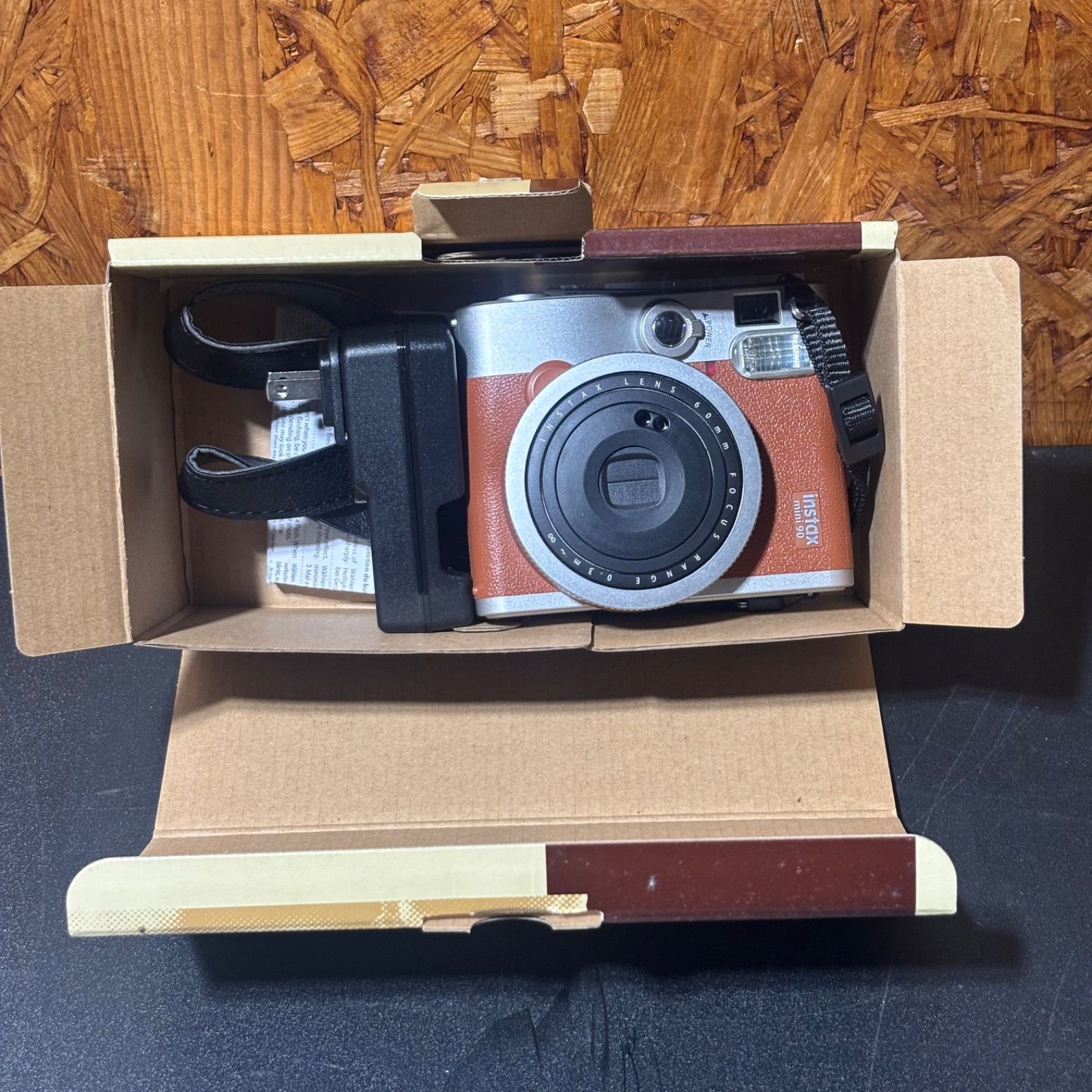 ジャンク FUJIFILM 富士フィルム フジフィルム instax mini 90 NEO CLASSIC チェキ ブラウン