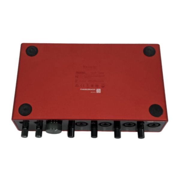 Focusrite Scarlett 18i8 オーディオインターフェース 音響機器