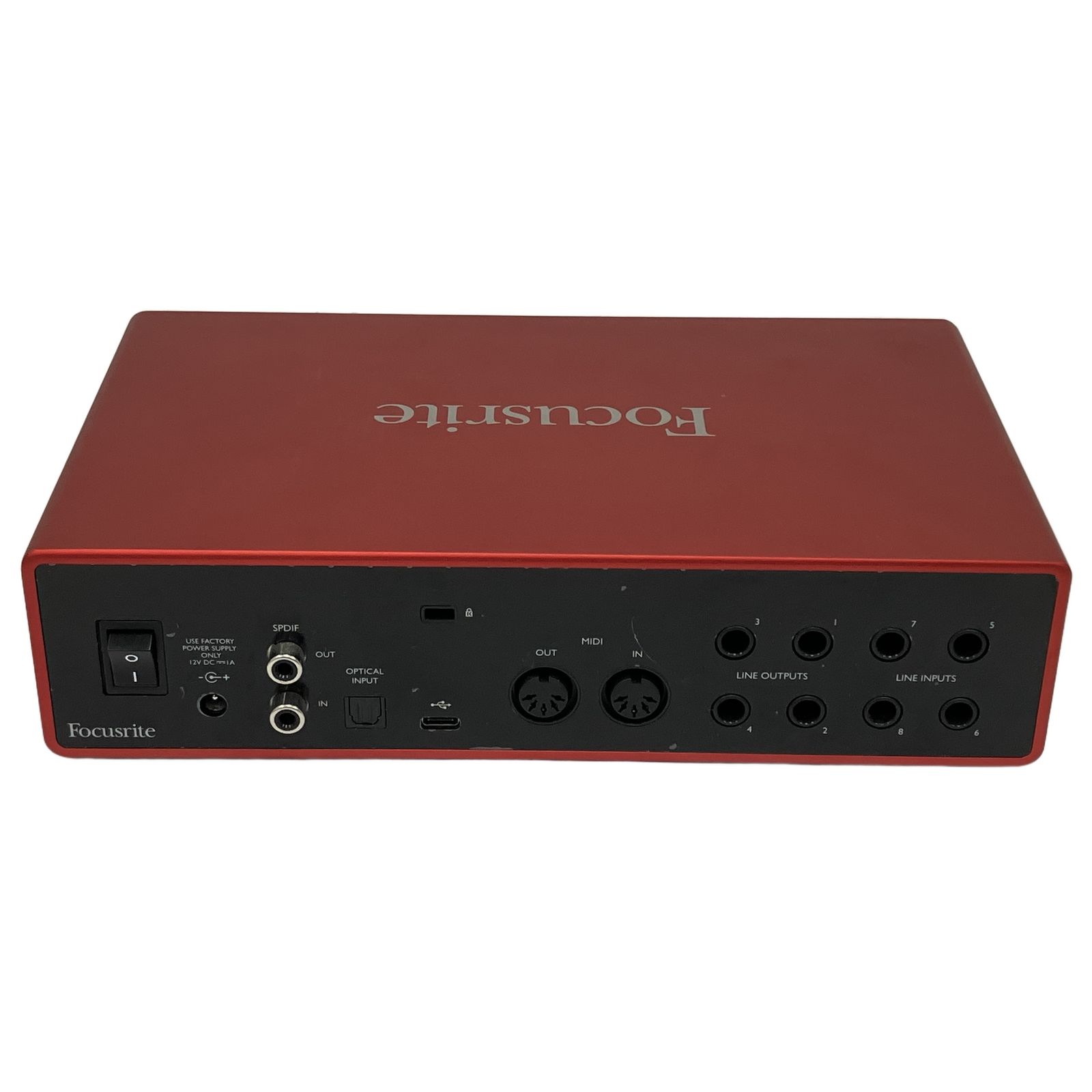 Focusrite Scarlett 18i8 オーディオインターフェース 音響機器