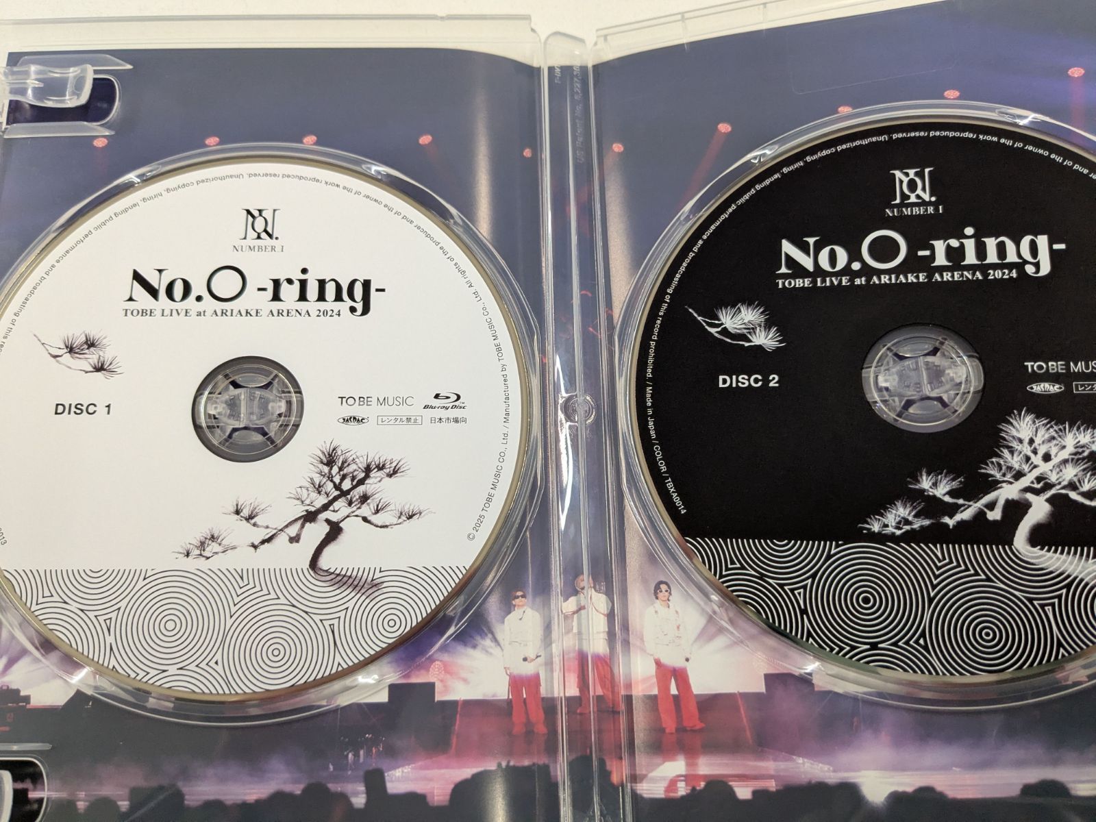 Blu-ray Number_i No.O -ring- TOBE LIVE at ARIAKE ARENA 2024 管理