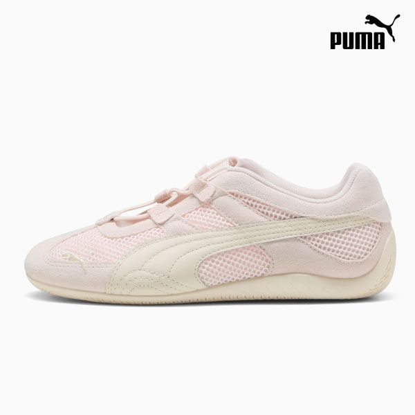 【SALE15%OFF】【即納】 プーマ PUMA ウィメンズ スピードキャット GO スニーカー Jasmine Flower-Frosted Ivory ピンク 靴 403589-10